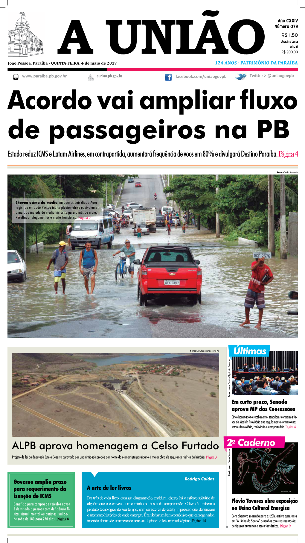 ALPB Aprova Homenagem a Celso Furtado