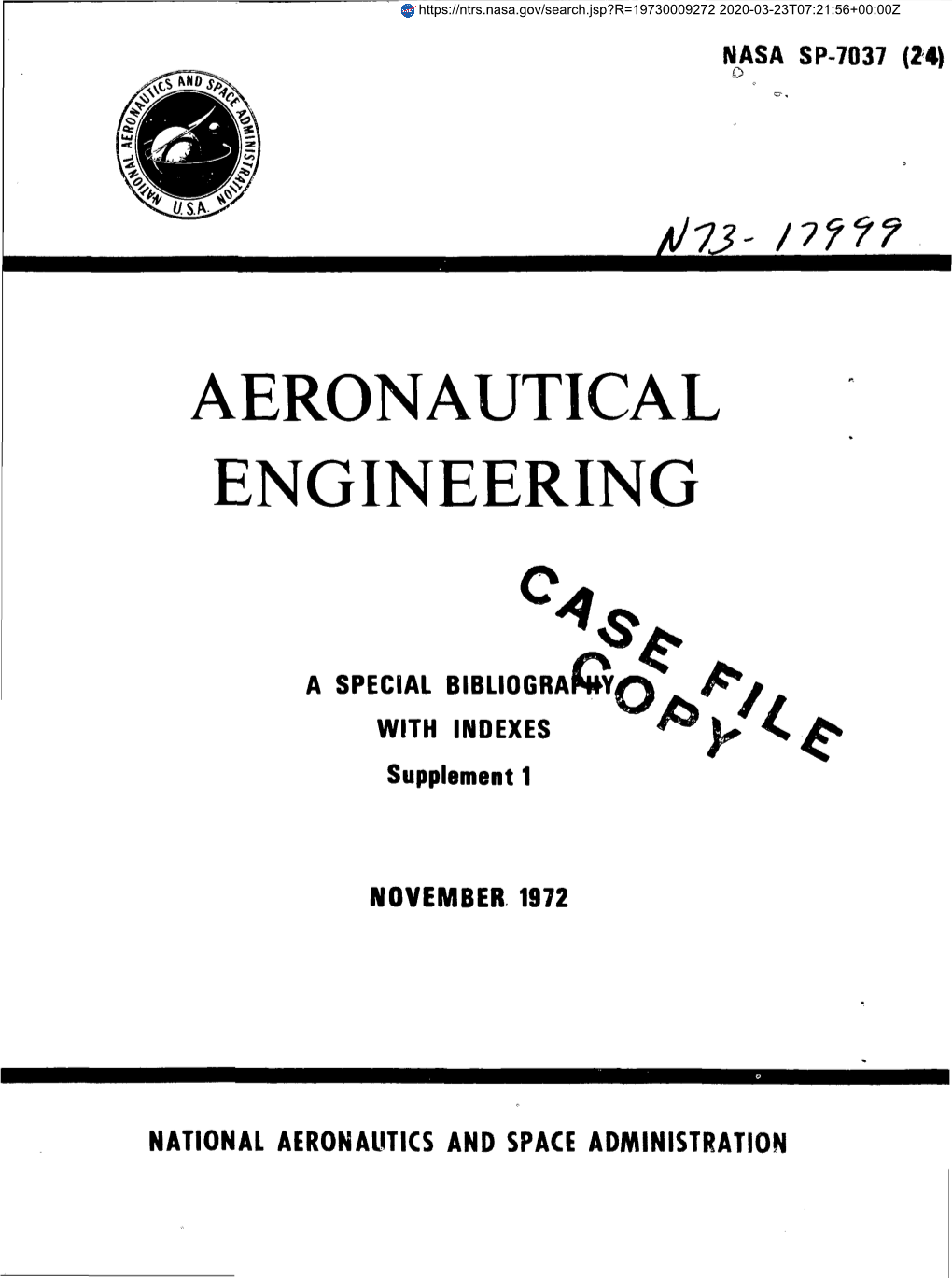 Aeronautical Engineering