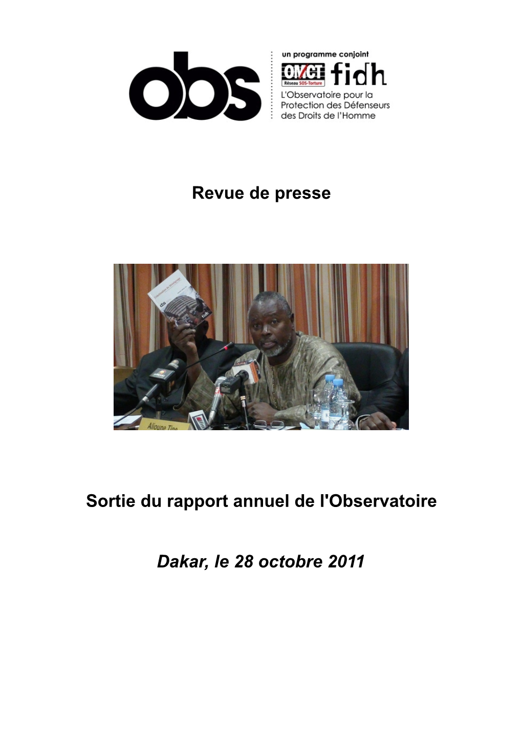 Detienen Al Secretario General De La FIDH En Dakar