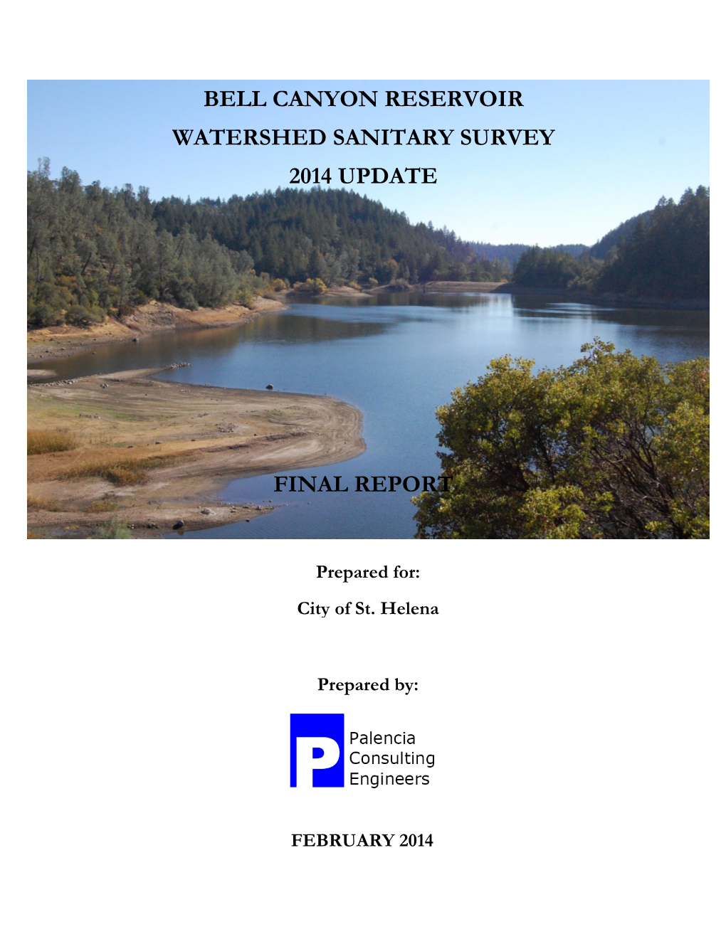 Bell Canyon Reservoir Watershed Sanitary Survey 2014 Update Final