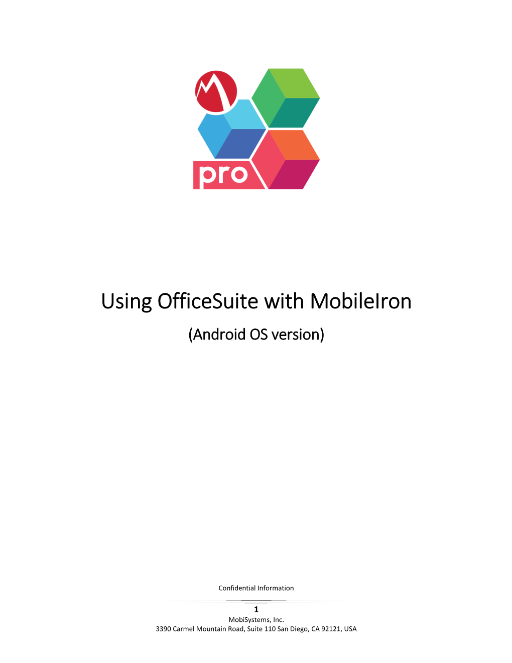 Using Officesuite with Mobileiron (Android OS Version)