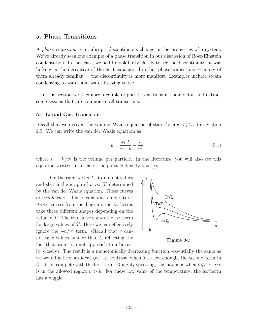 5. Phase Transitions