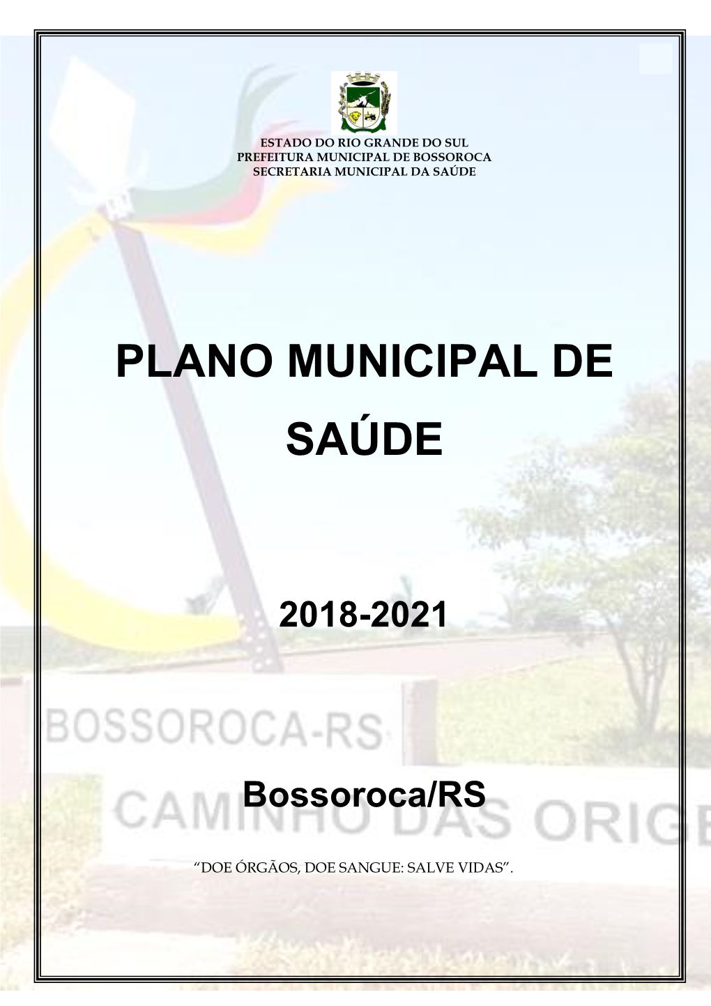 Plano Municipal De Saúde