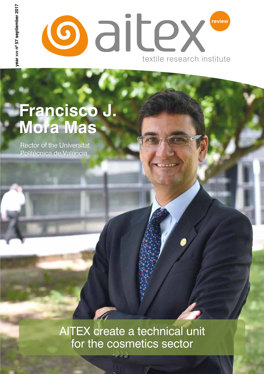 Francisco J. Mora, Who Unveils Some the Issue Will Also Discuss a Key Topic: the Digital Transformation of of the Challenges He Faces During His Second Term As Rector