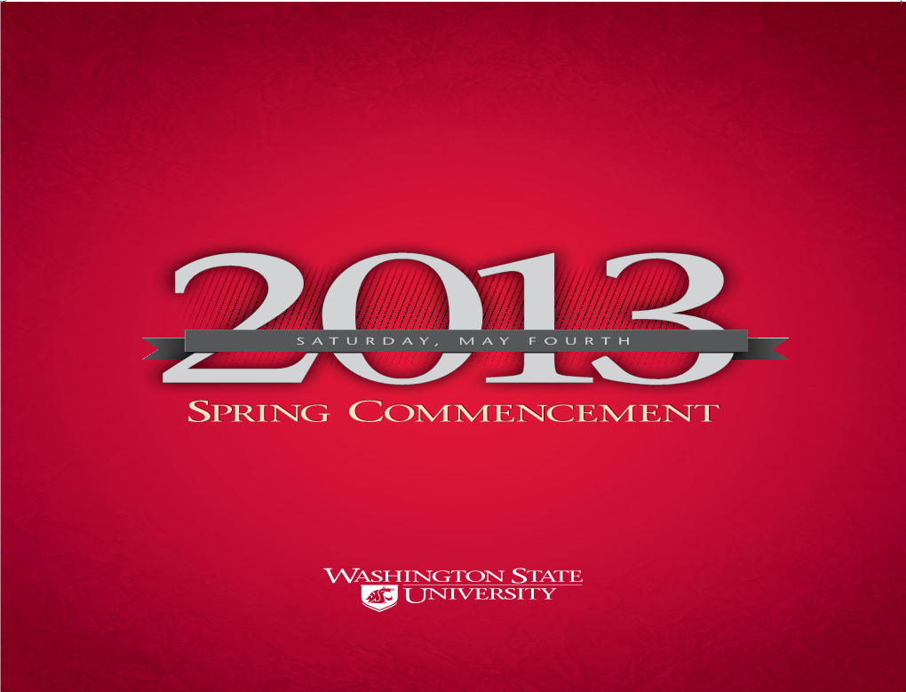 Spring Commencement