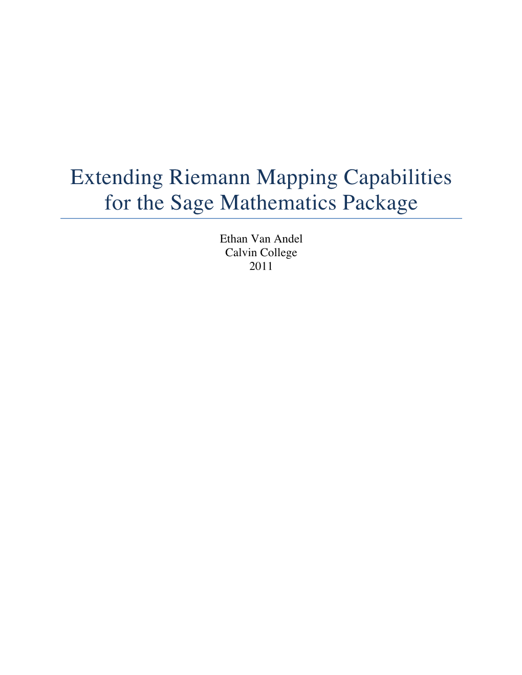 Extending Riemann Mapping Capabilities for the Sage Mathematics Package