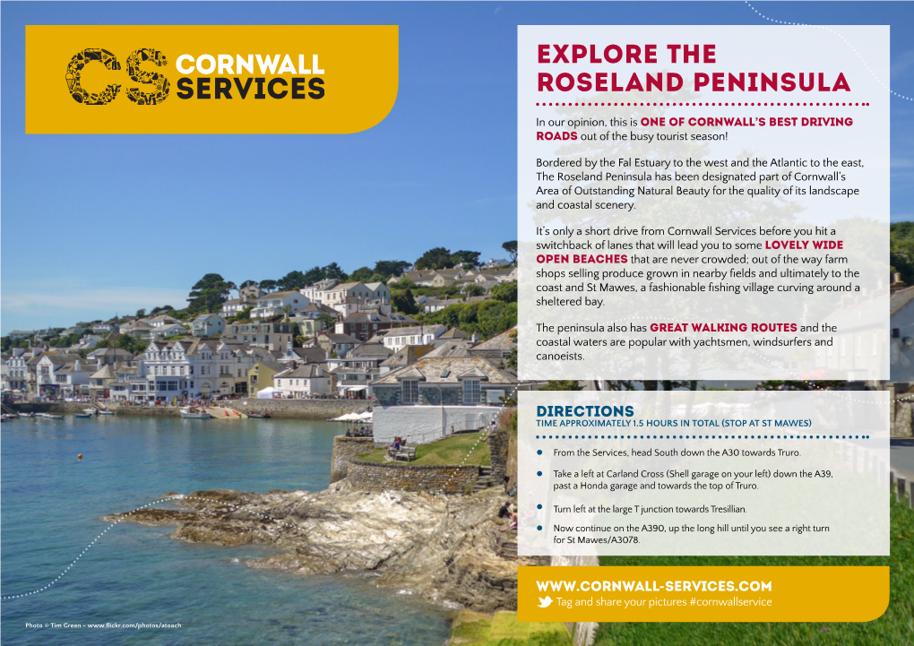 Explore the Roseland Peninsula