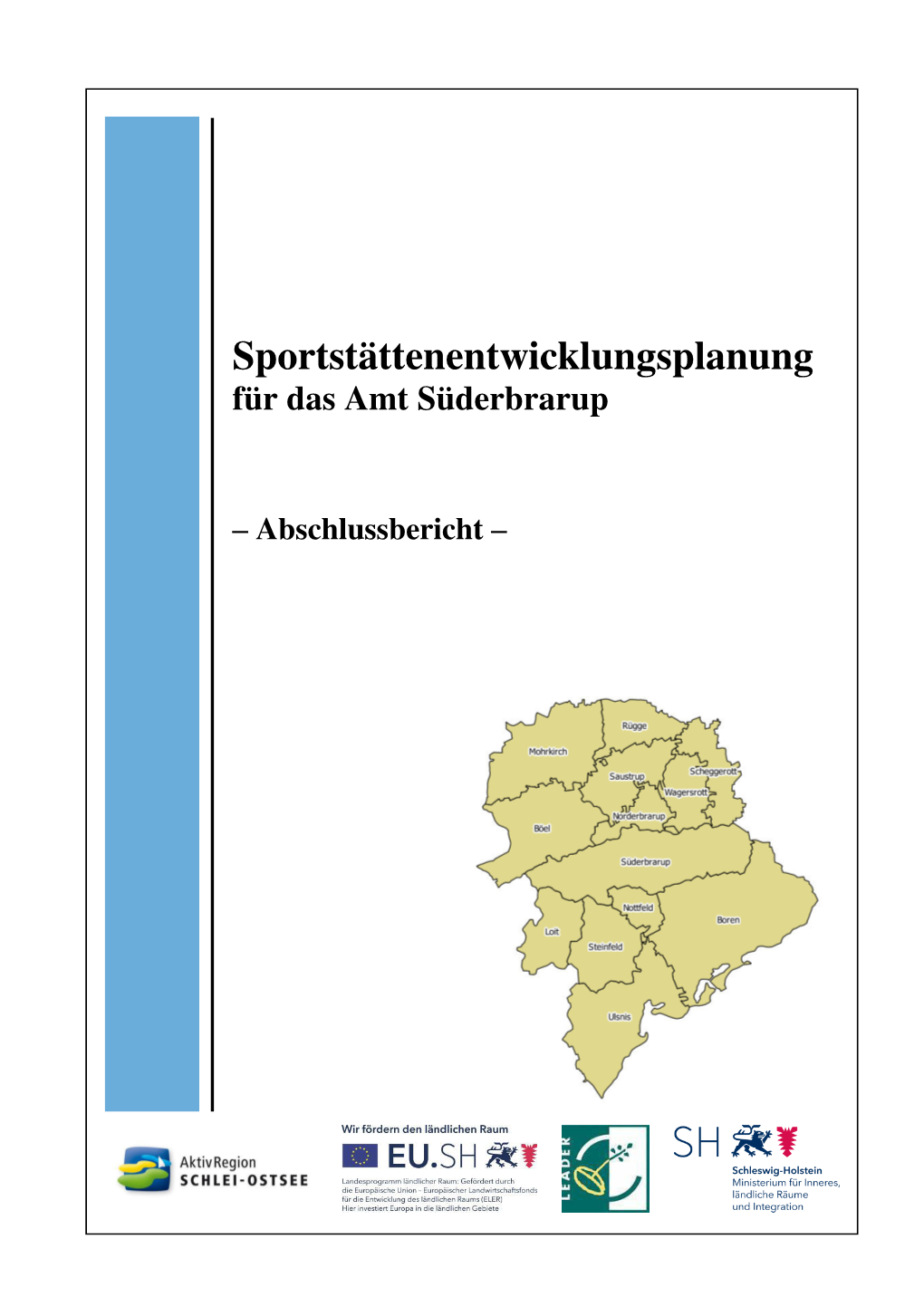 Sportstättenentwicklungsplanung Für Das Amt Süderbrarup