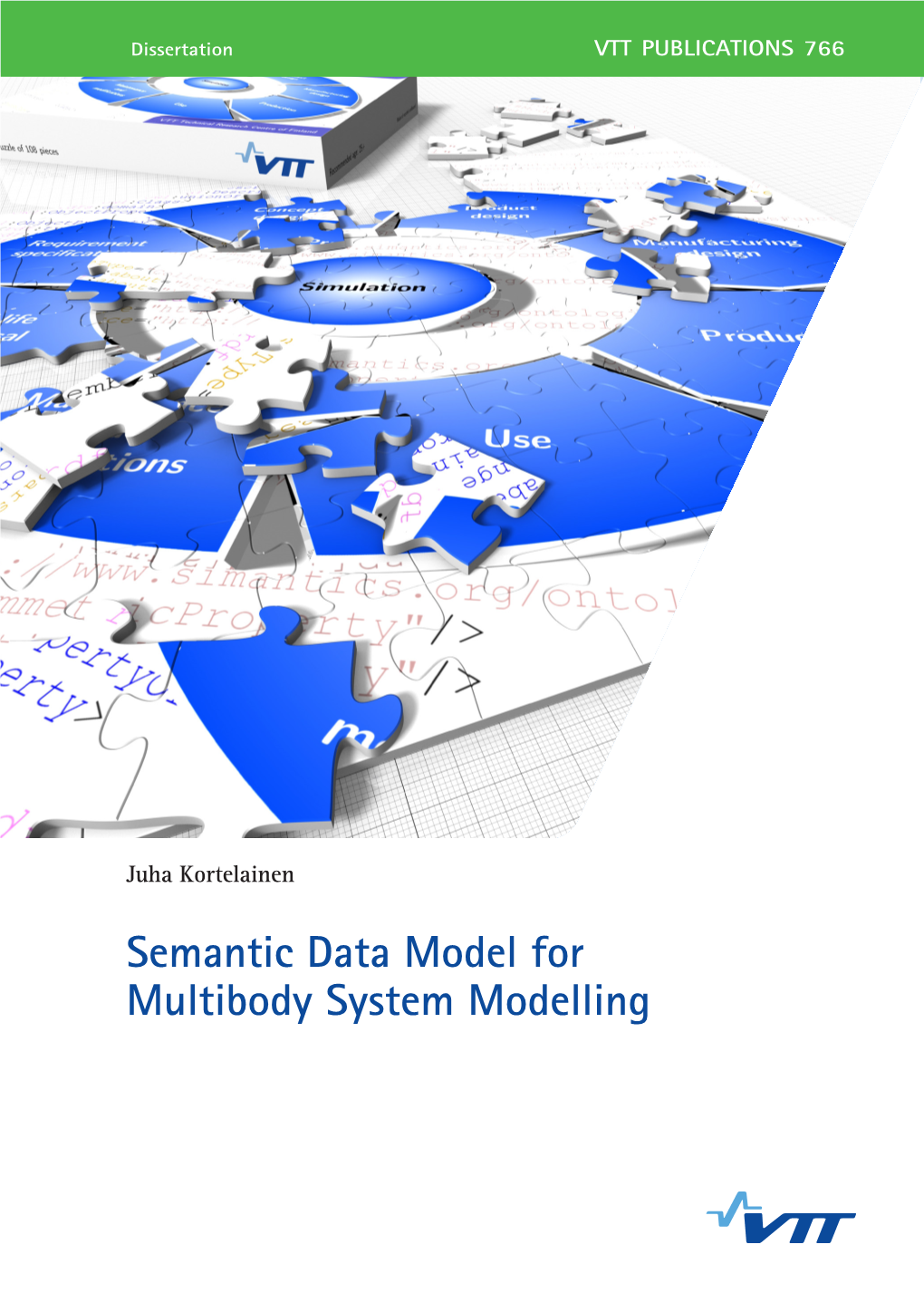 Semantic Data Model for Multibody System Modelling