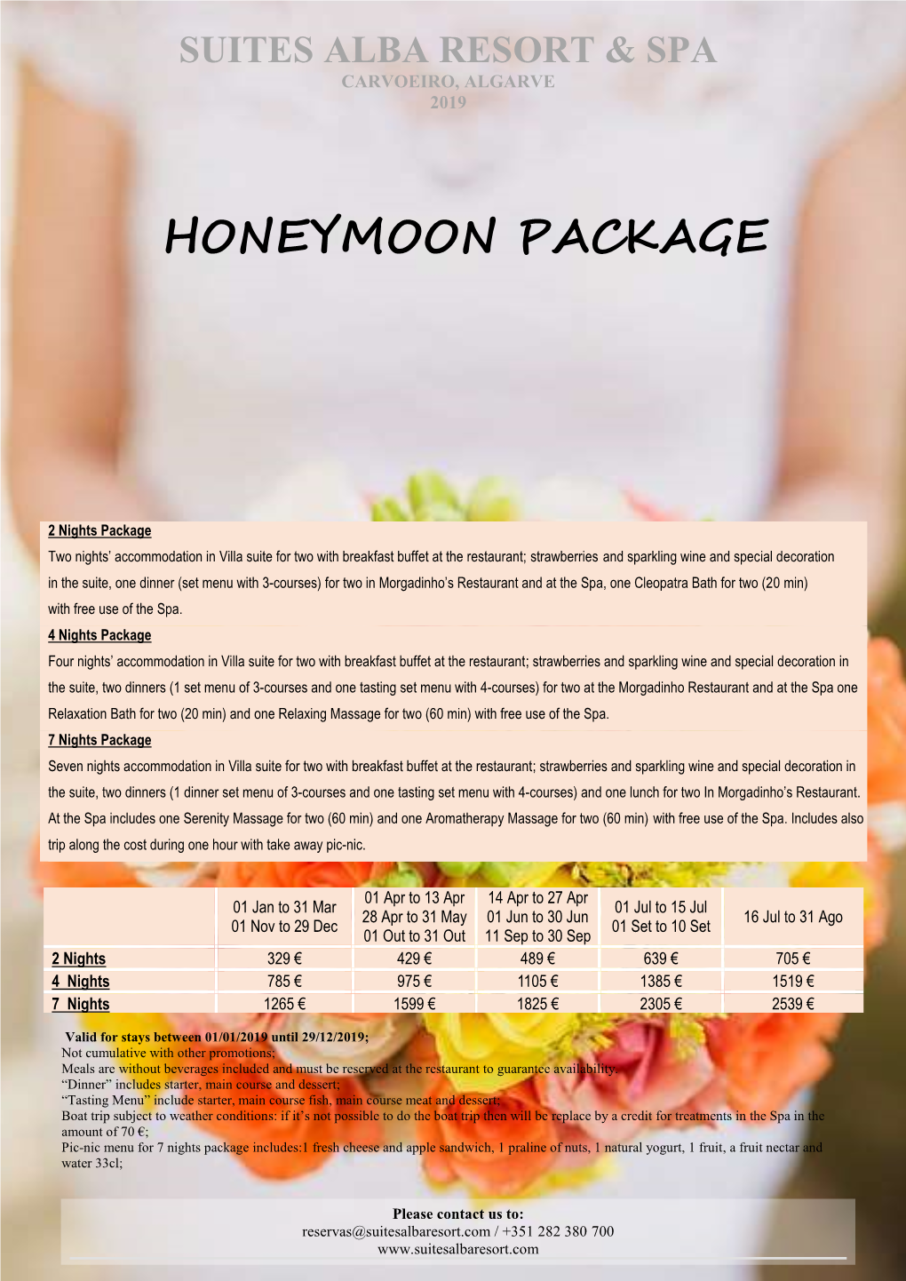 Honeymoon Package