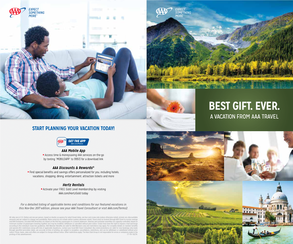 Best Gift. Ever. a Vacation from Aaa Travel