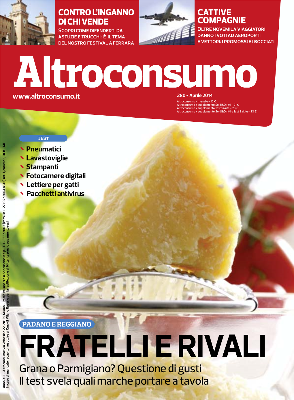 Test Salute - 23 € Altroconsumo + Supplemento Soldi&Diritti E Test Salute - 33 €