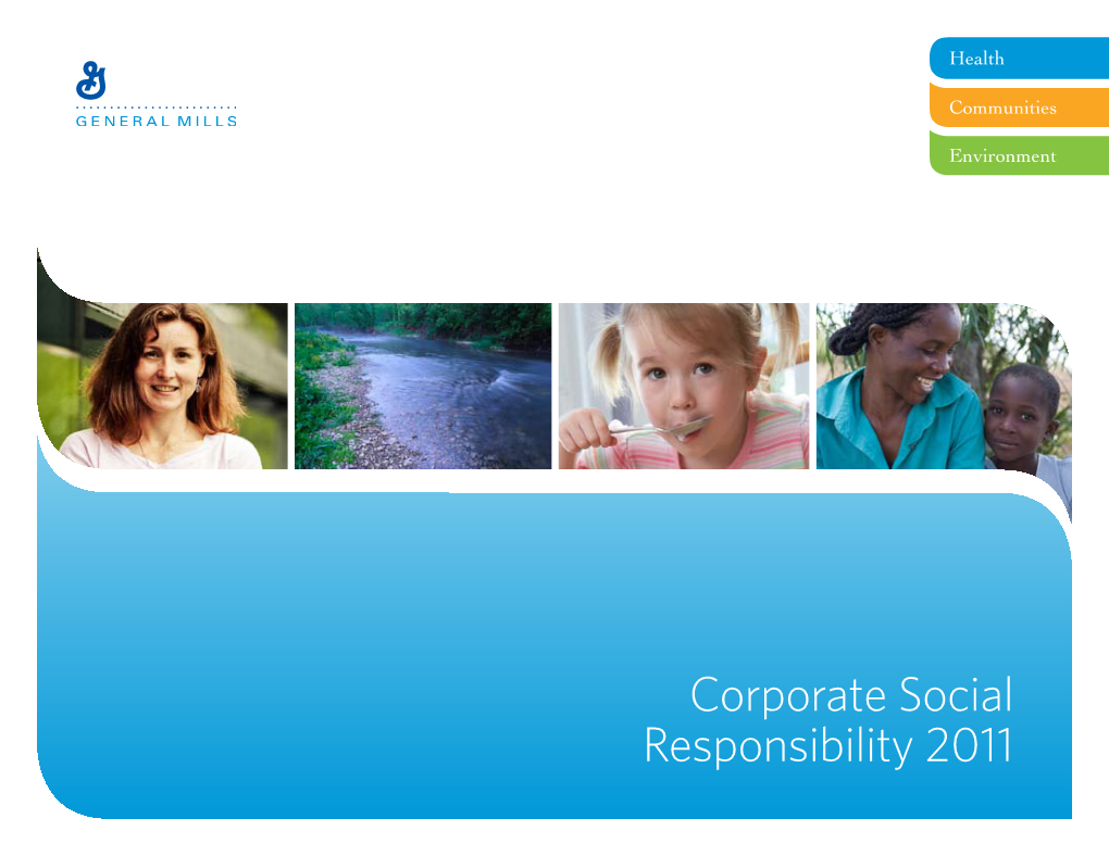Corporate Social Responsibility 2011