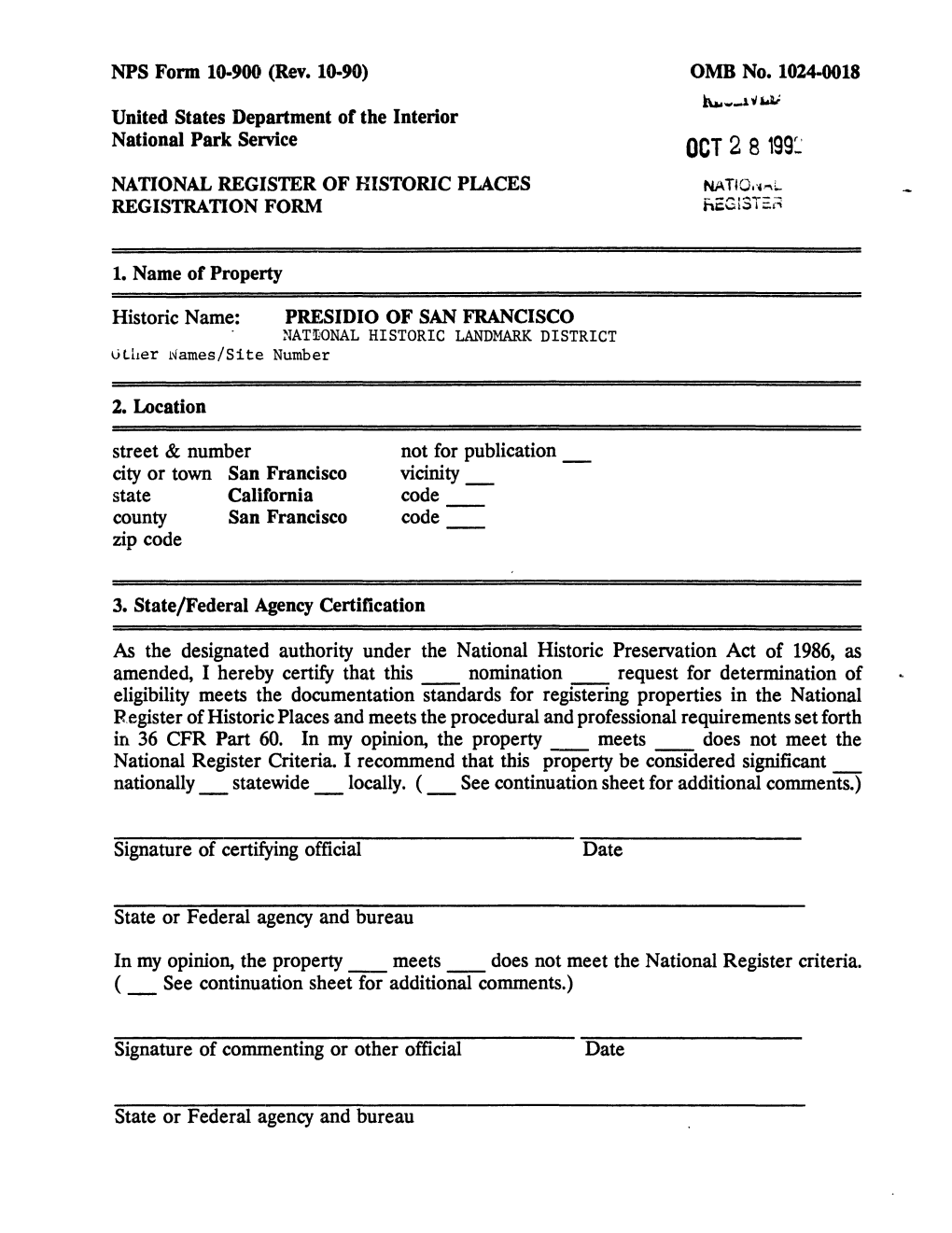 Text of Section 7 Can Be Found on Continuation Sheets Attached to This Form