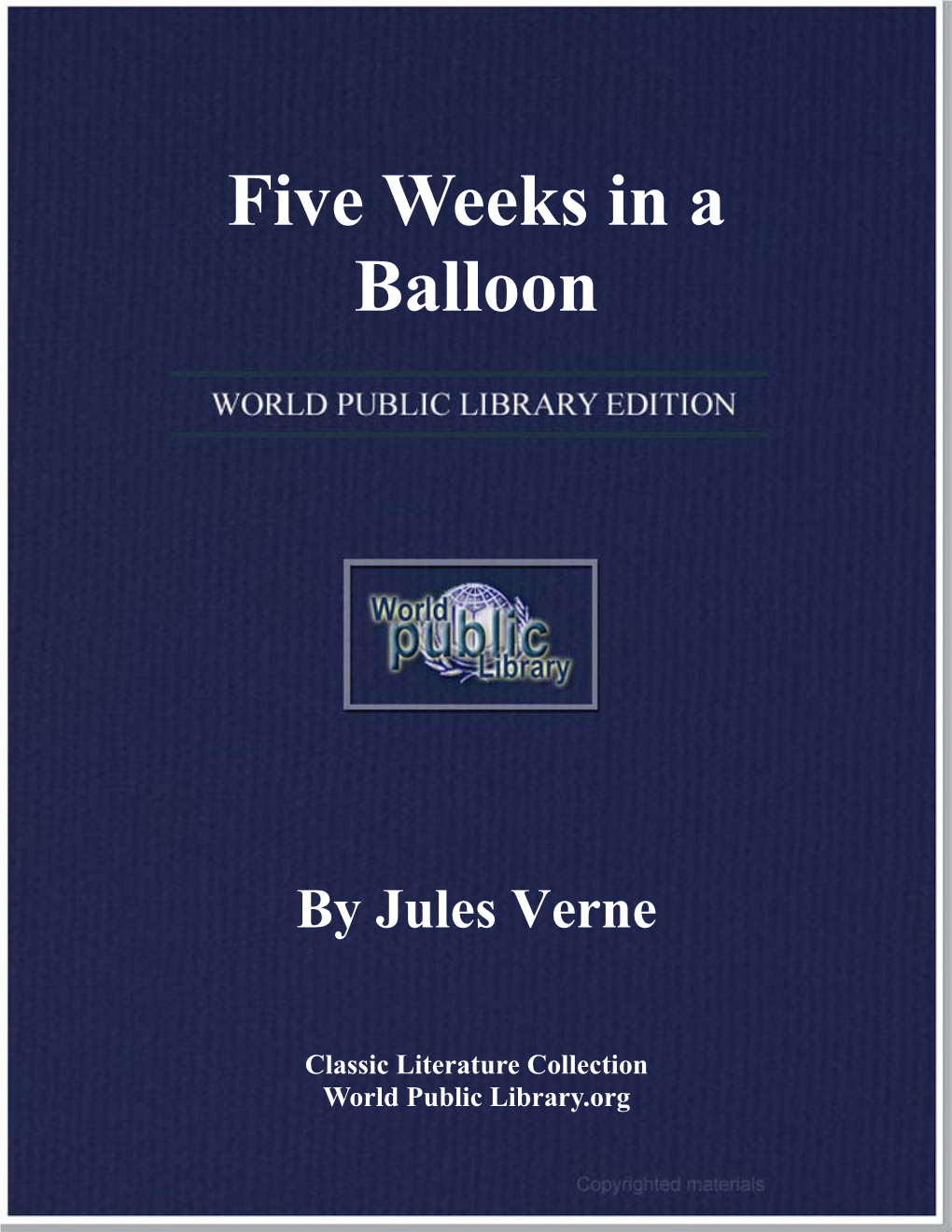 Five Weeks in a Balloon