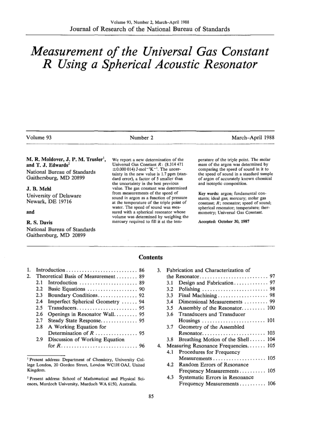 Measurement of the Universal Gas-Constant R Using a Spherical