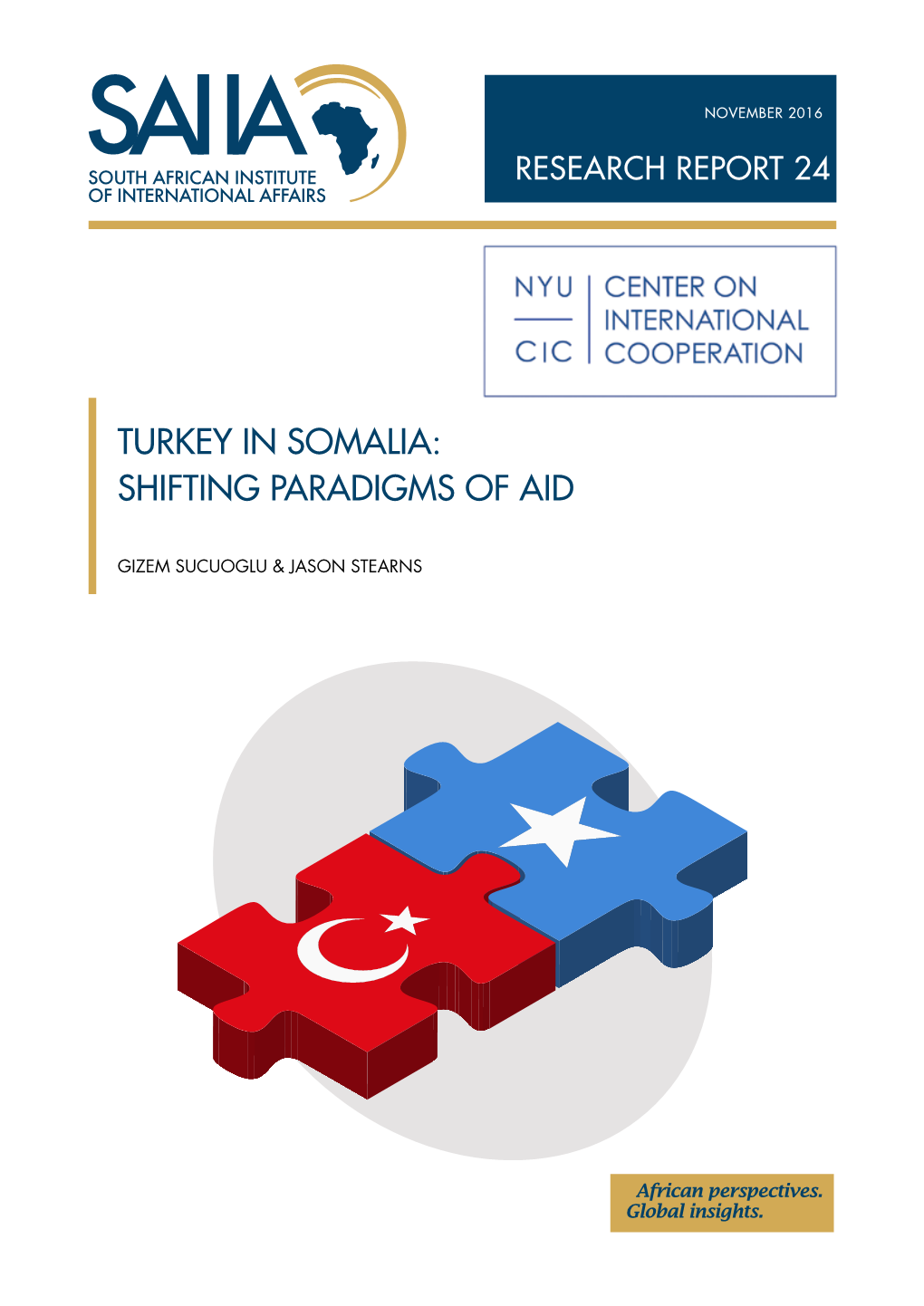 Turkey in Somalia: Shifting Paradigms of Aid