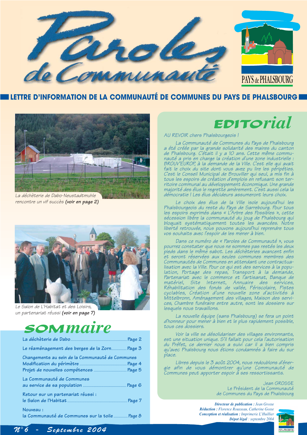 6. Paroles De Com N°6 – Sept 2004