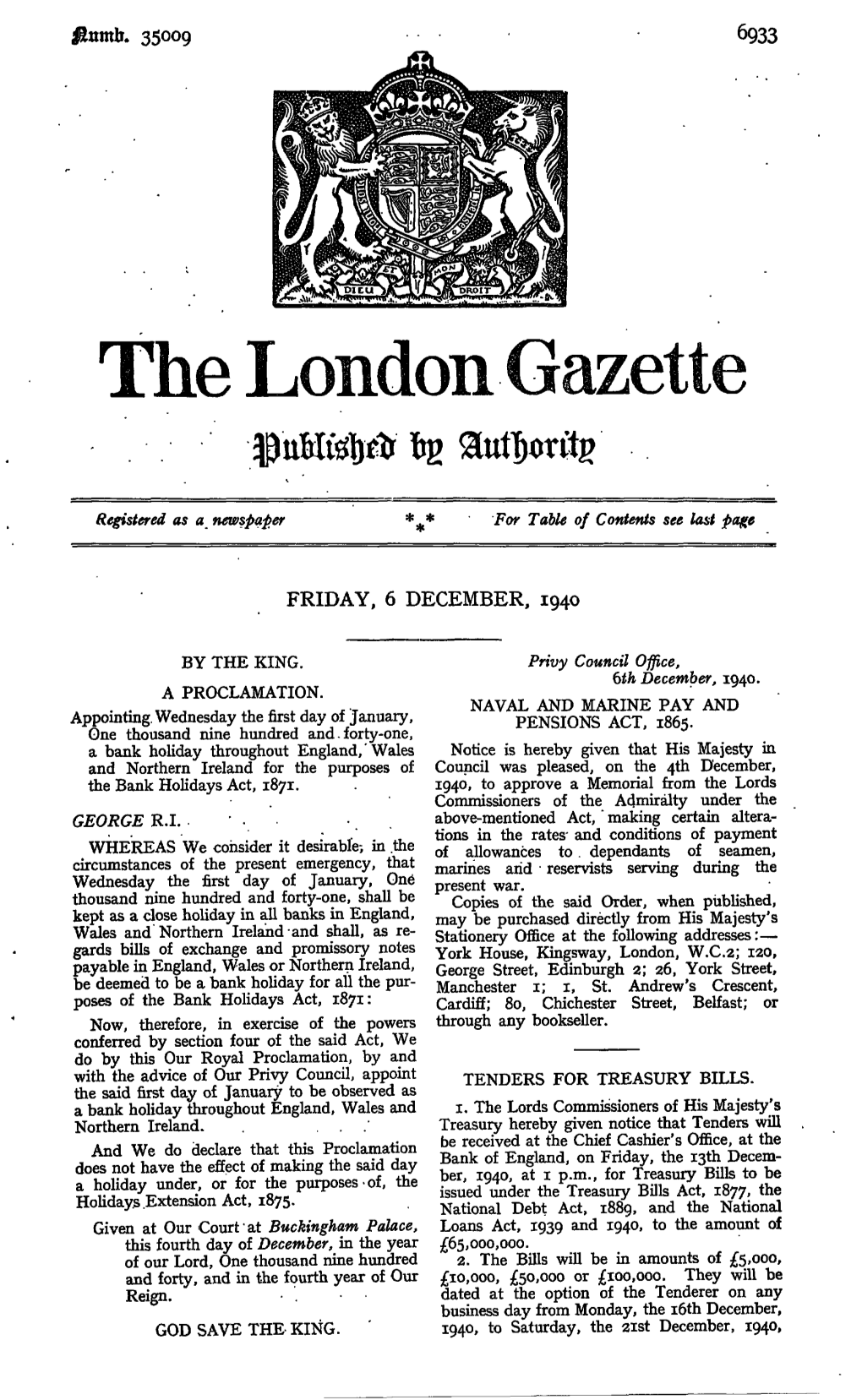 The London Gazette