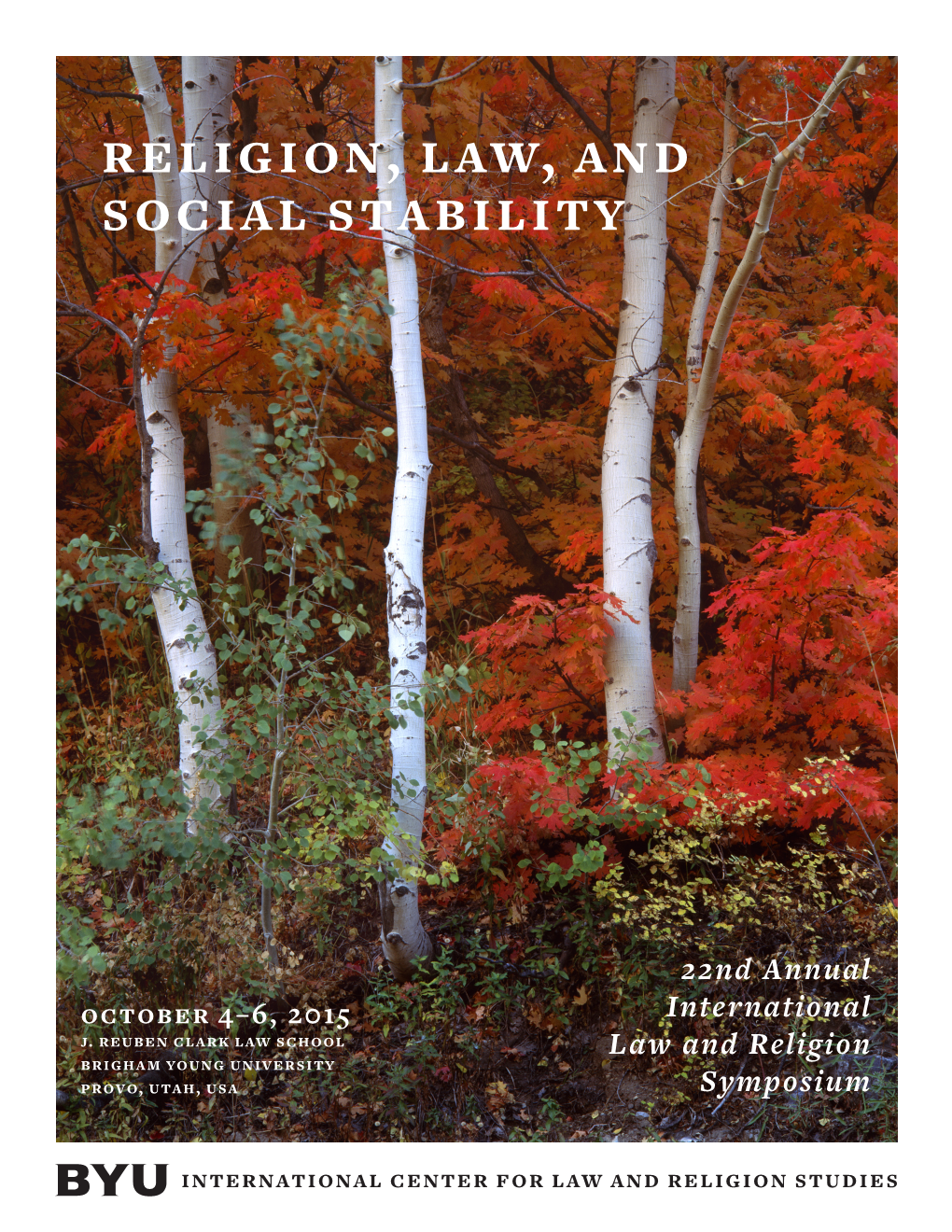 Religion, Law, and Social Stability
