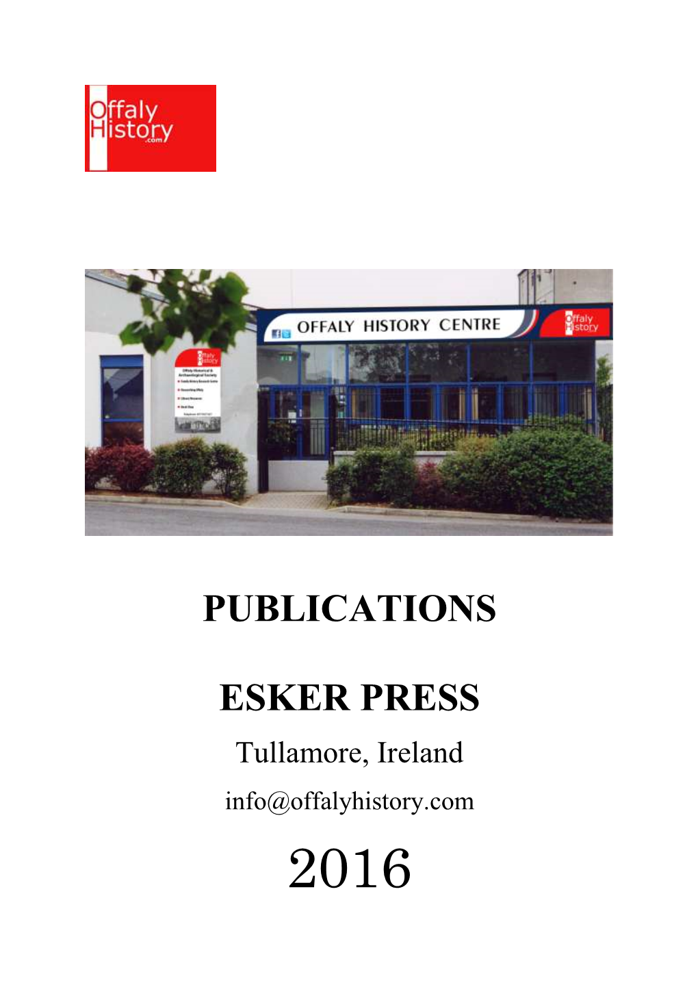 Publications Esker Press