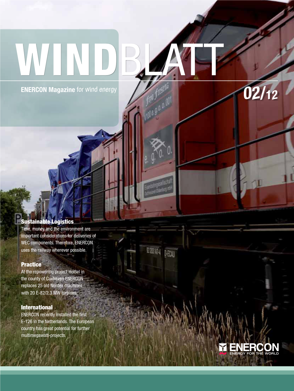 ENERCON Magazine for Wind Energy 02/12