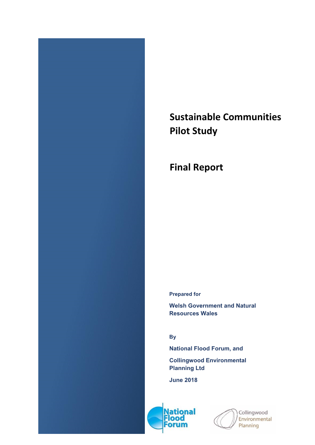 Sustainable Communities Pilot Study Final Report June 2018