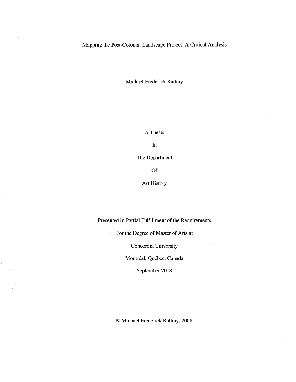 Proquest Dissertations