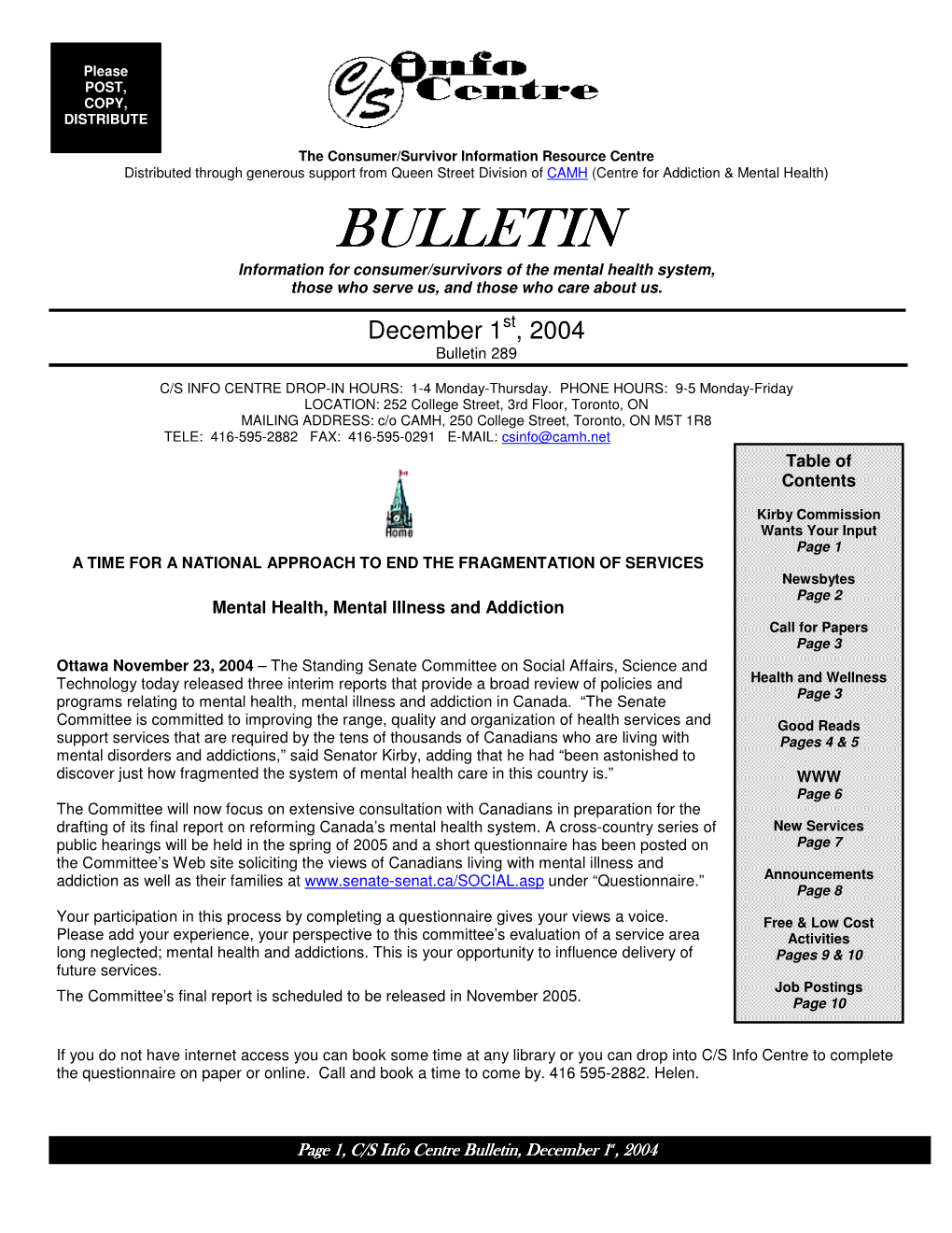 Bulletin 23 April 9