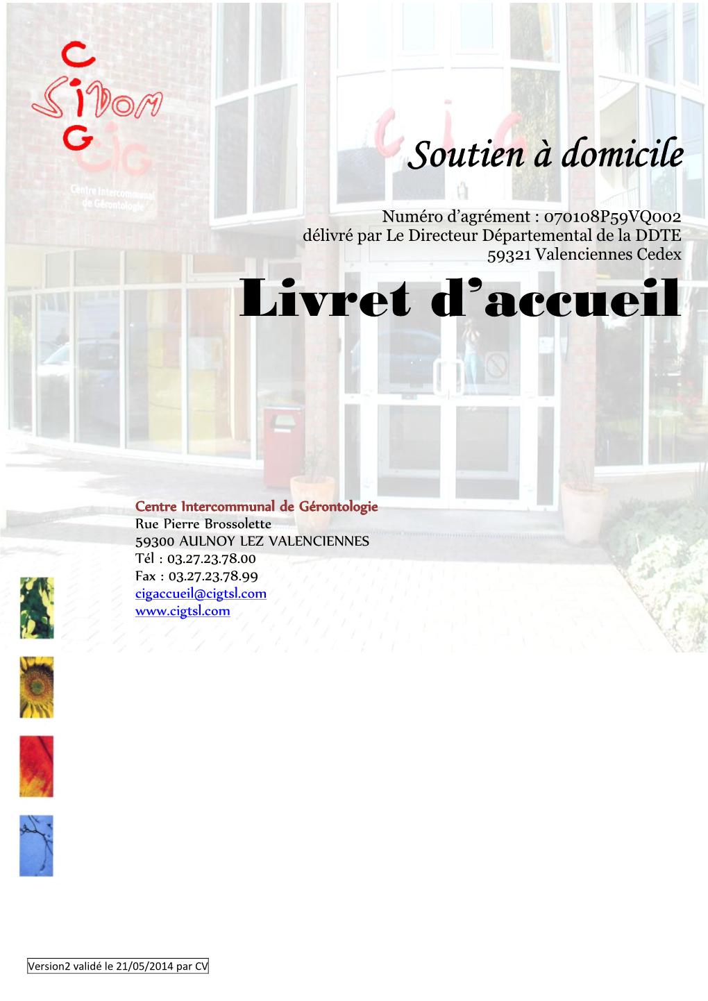 Livret D'accueil