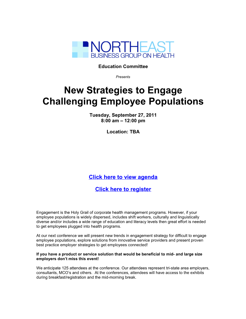 New Strategies to Engage Challenging Employee Populations