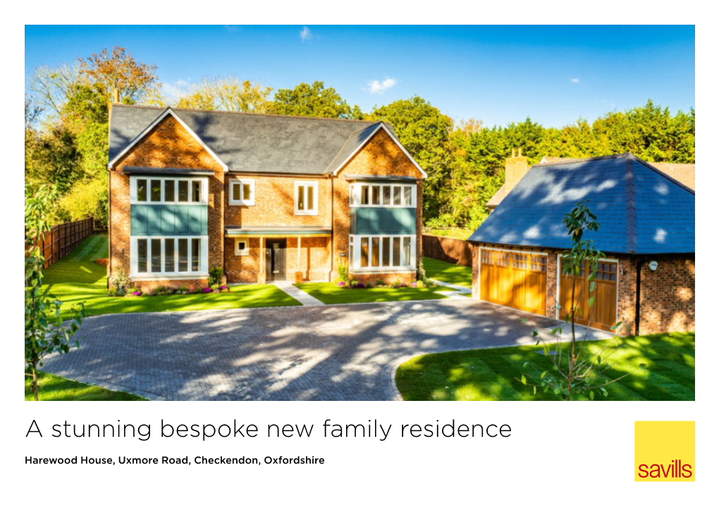 A Stunning Bespoke New Family Residence