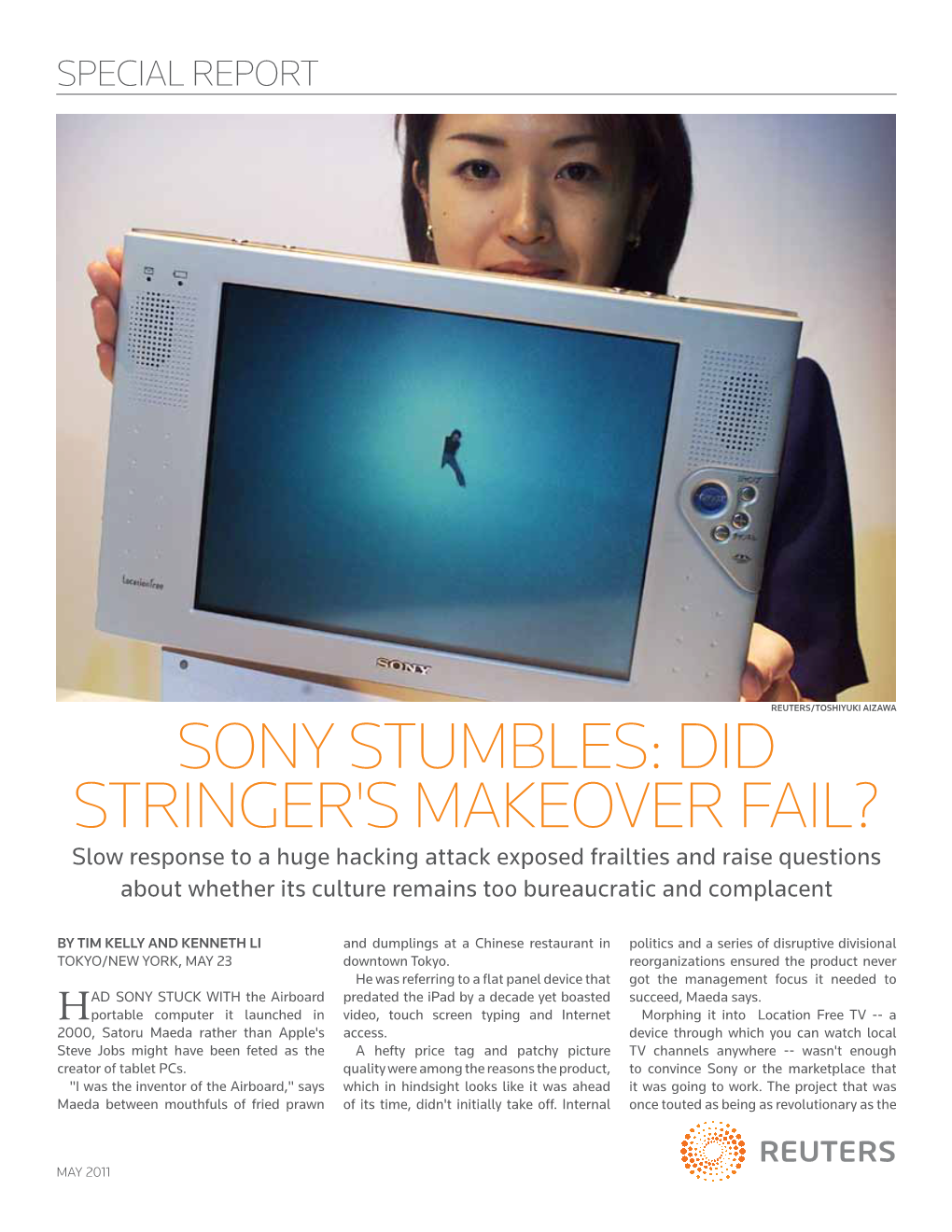 Sony Stumbles
