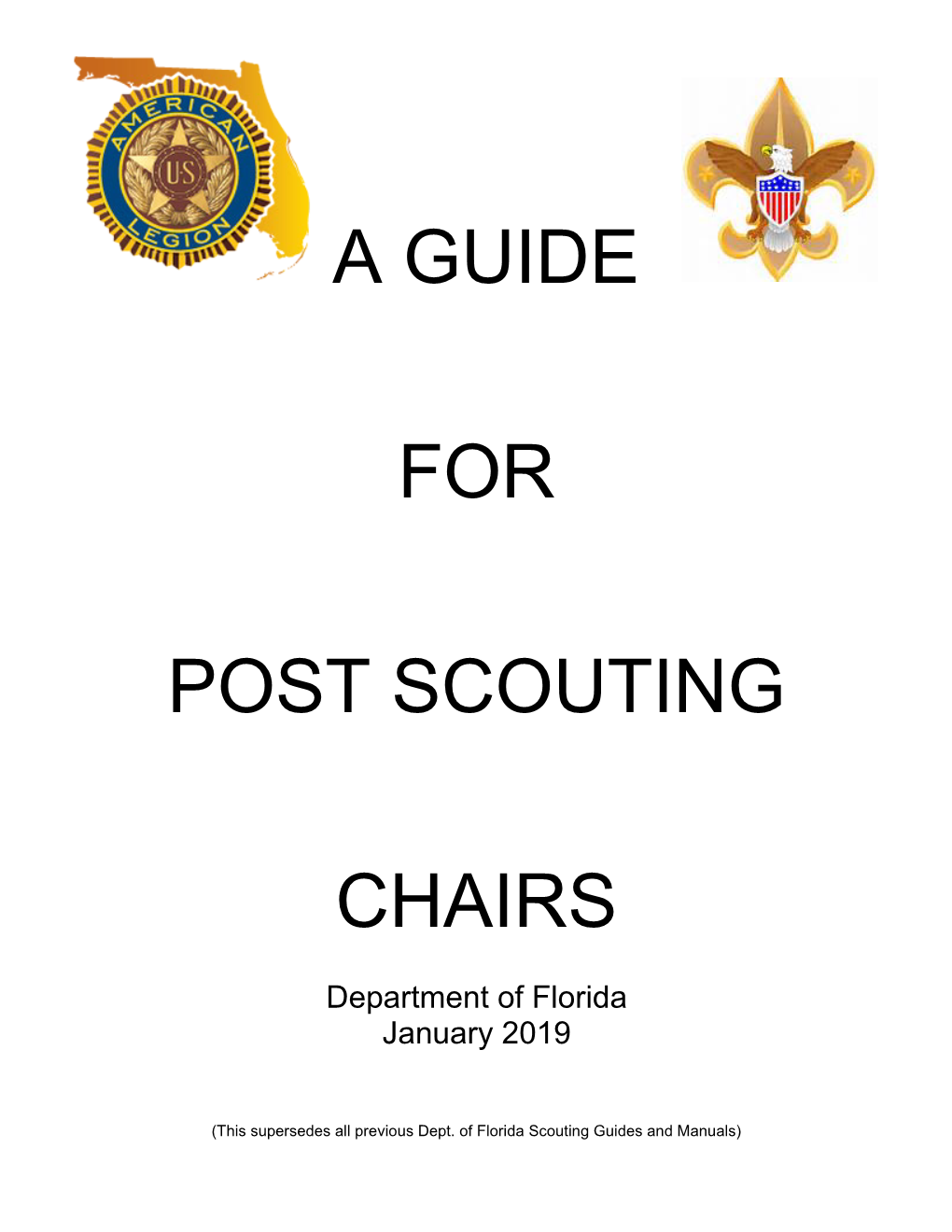 A Guide for Post Scouting Chairs