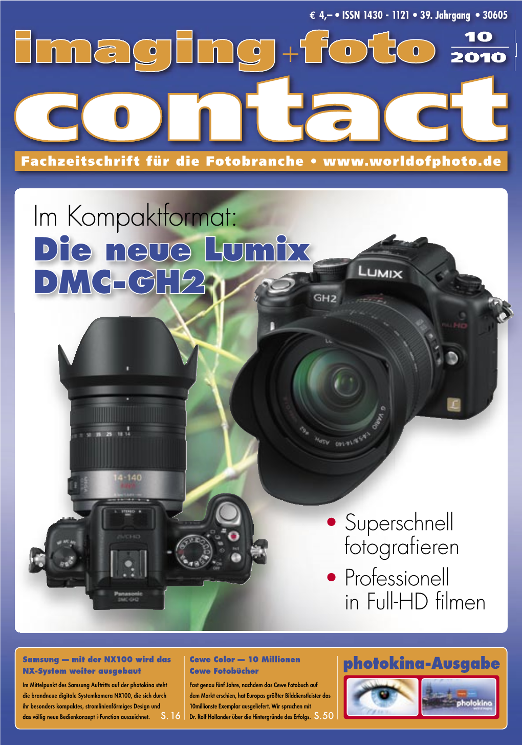 Imaging+Foto-Contact Oktober 2010