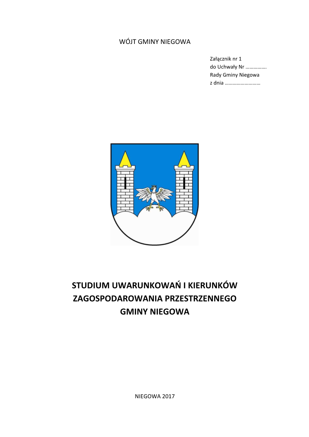 Studium Uwarunkowań I Kierunków Zagospodarowania Przestrzennego