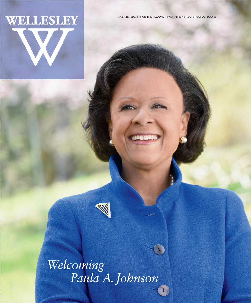 Welcoming Paula A. Johnson