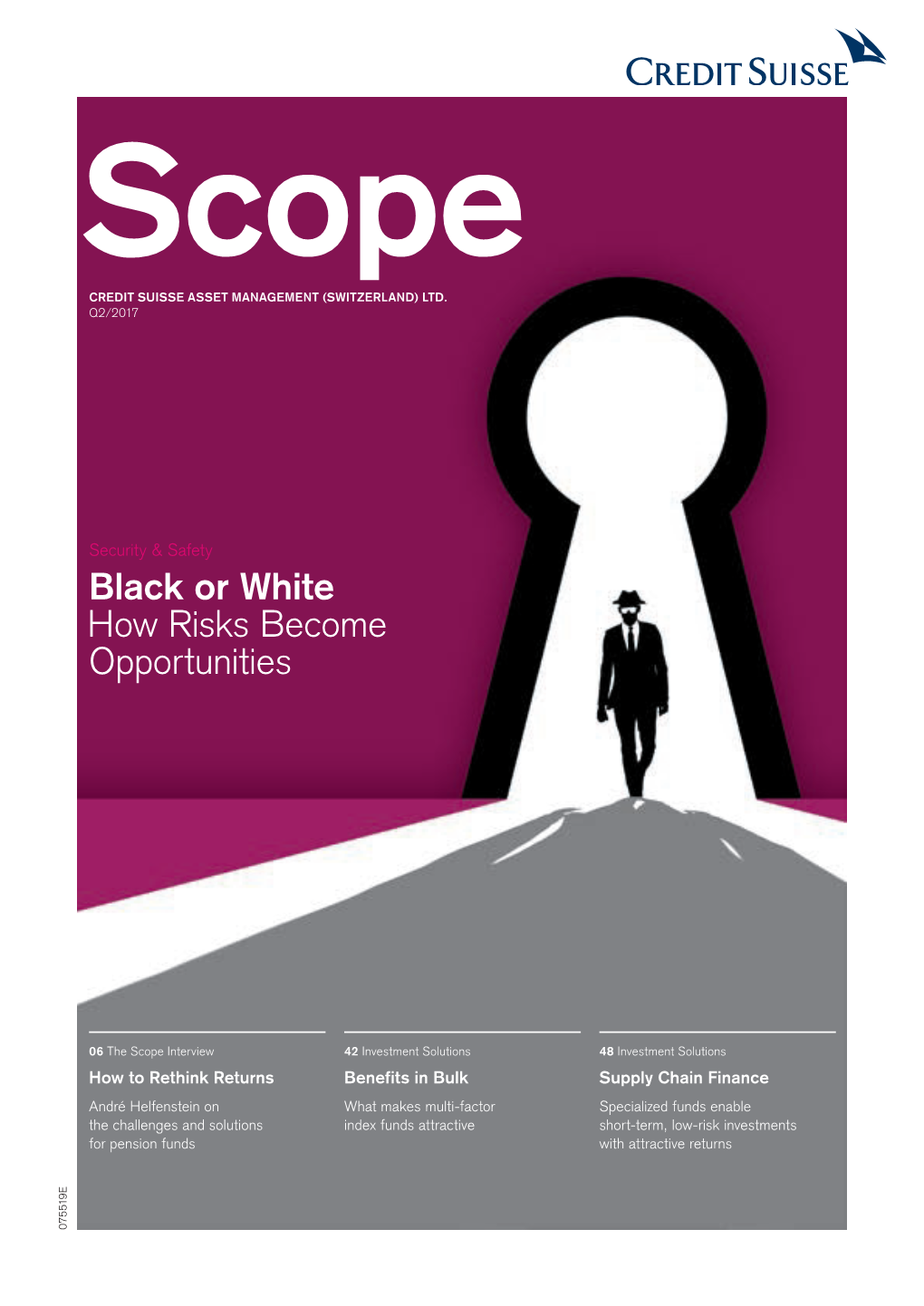 Black Or White How Risks Become Opportunities