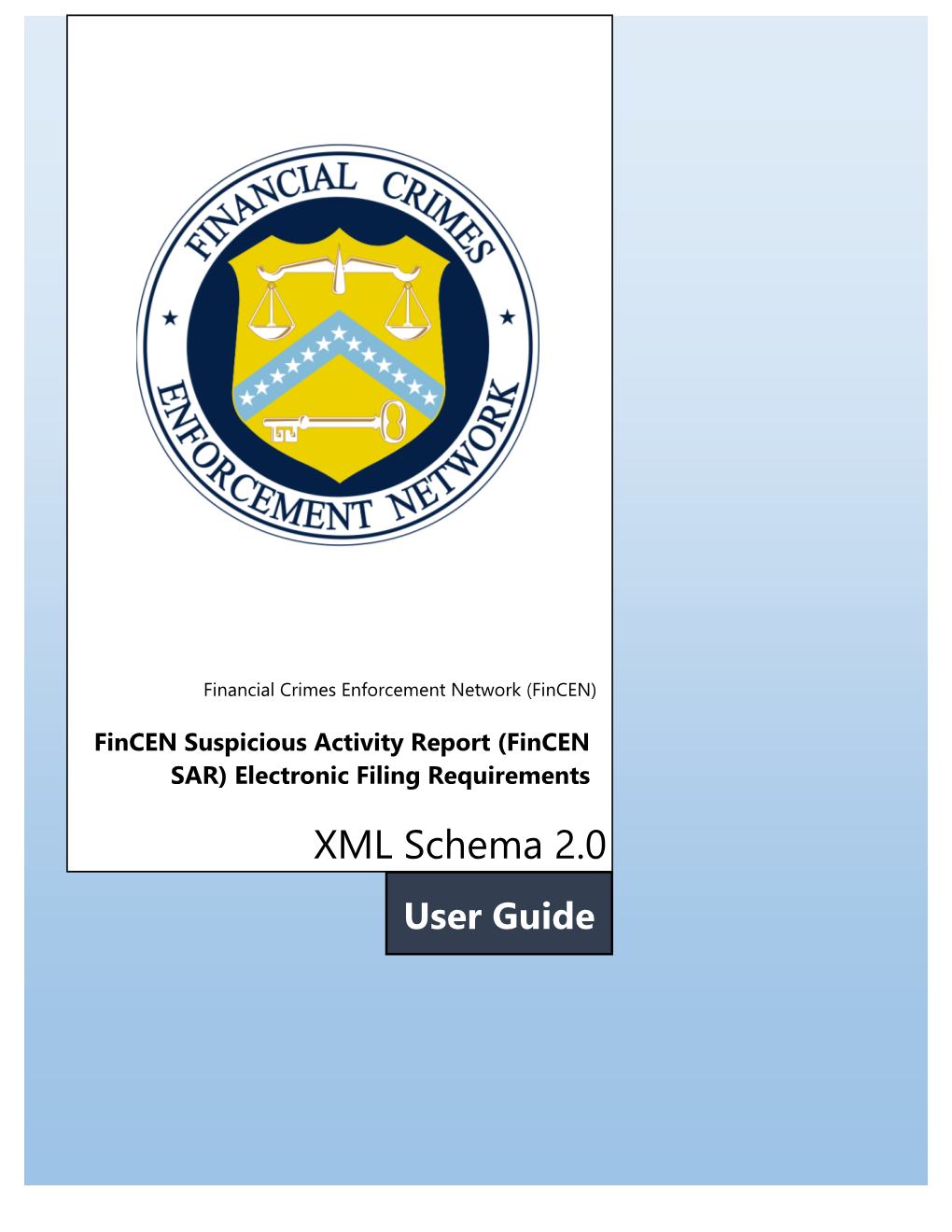 Fincen SAR XML User Guide