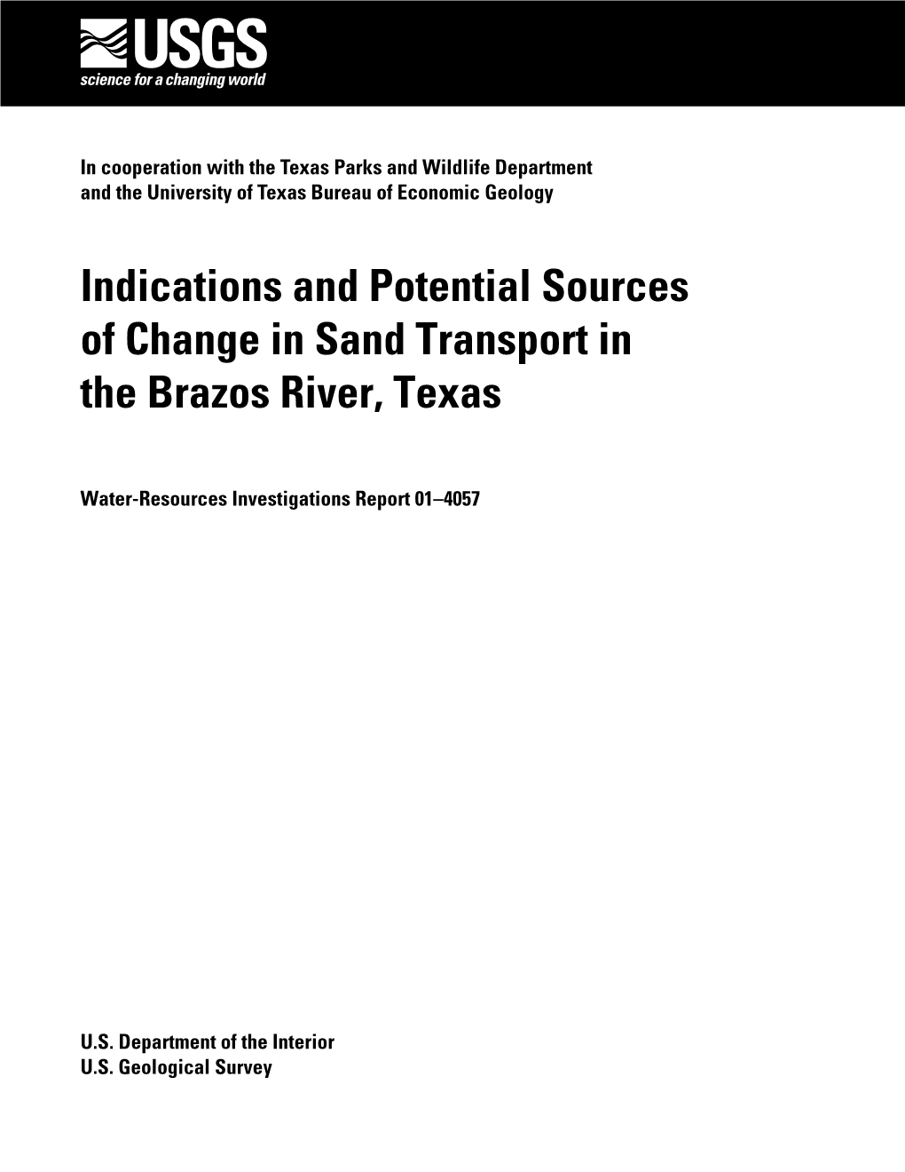 USGS Water-Resources Investigations Report 01-4057