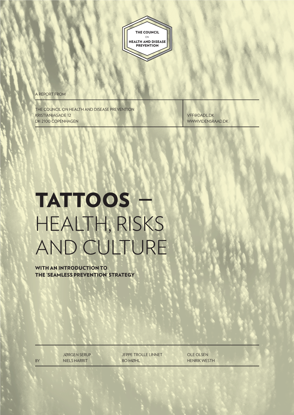 Tattoos — Health, Risks and Culture