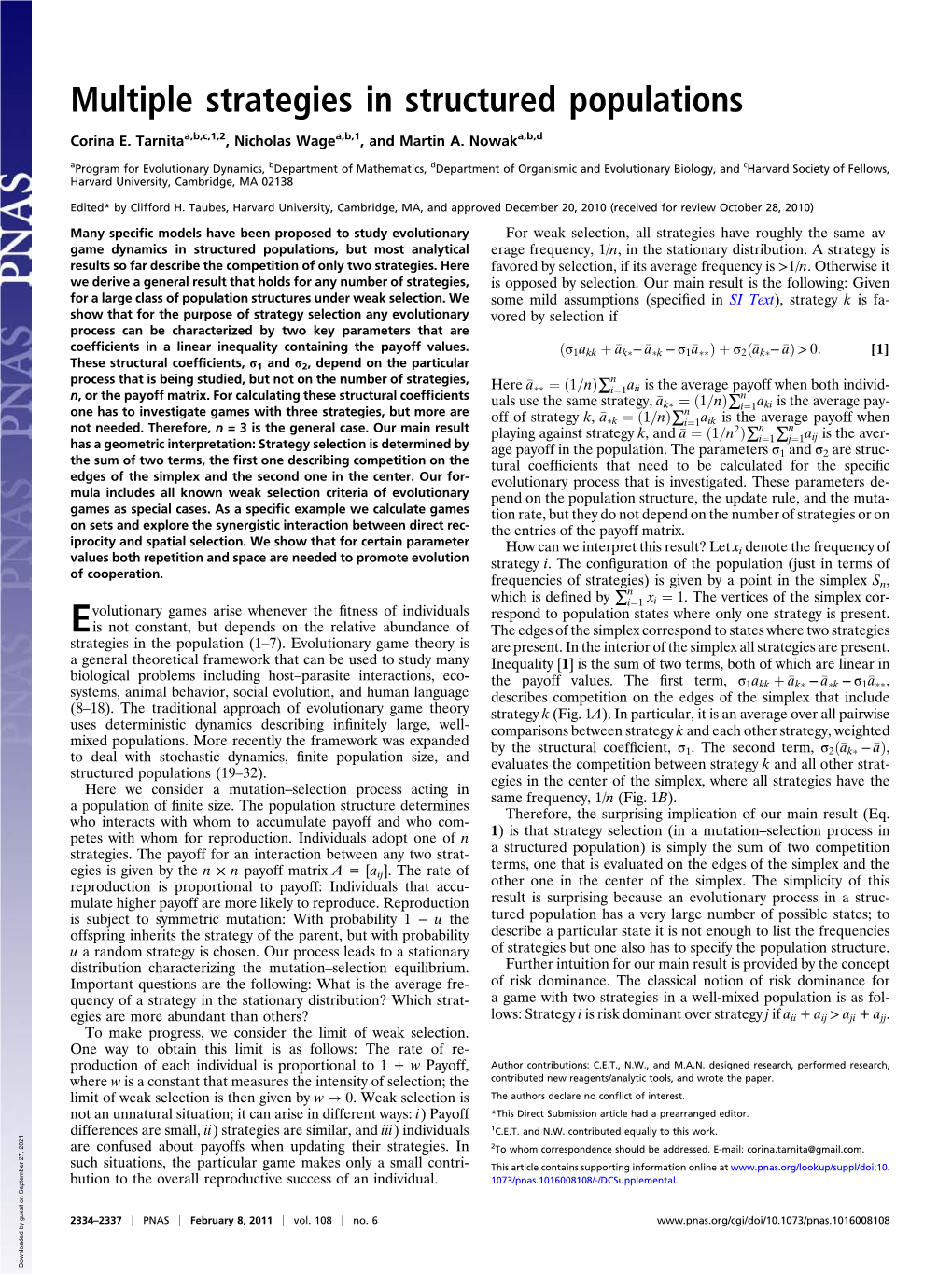 Multiple Strategies in Structured Populations