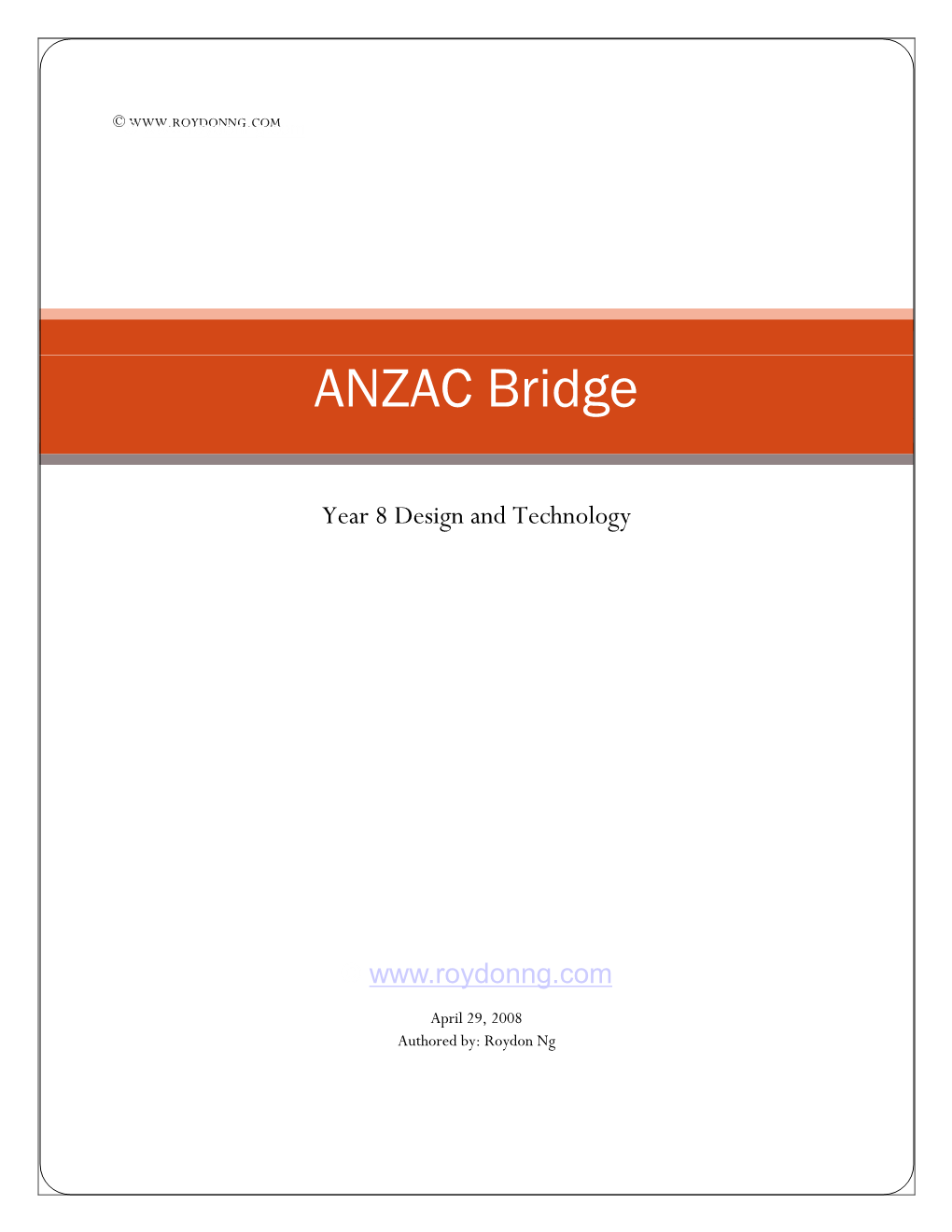 ANZAC Bridge