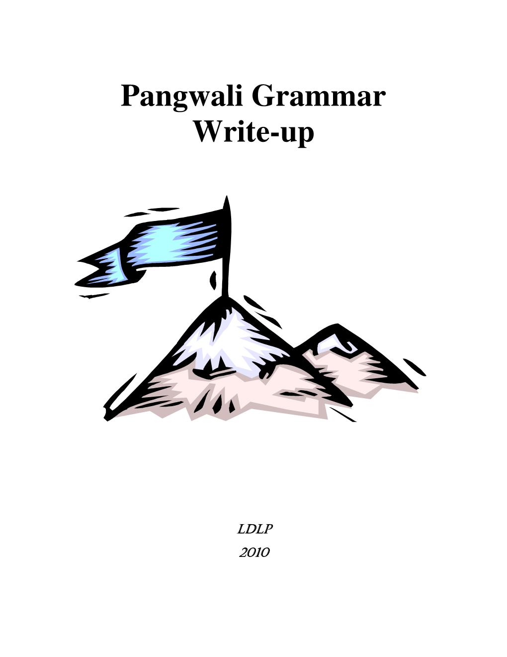 Pangwali Grammar Write-Up