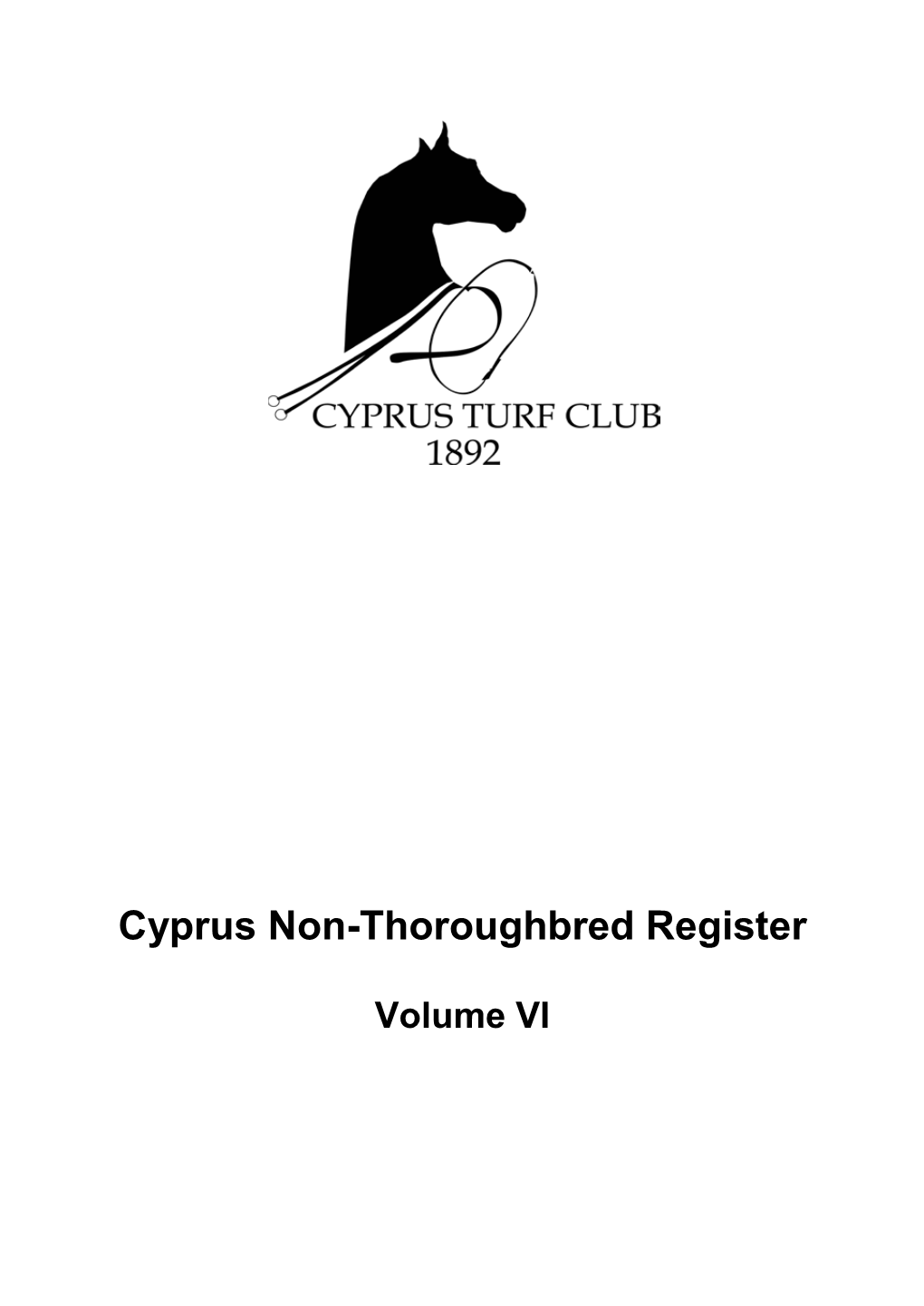 Cyprus Non-Thoroughbred Register