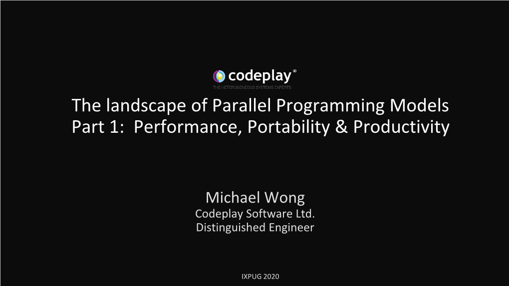 The Landscape of Modern Parallel Programming Using Open