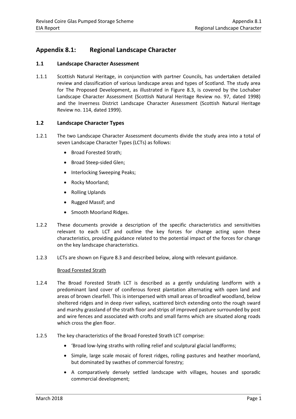 Revised Coire Glas EIA Report Template