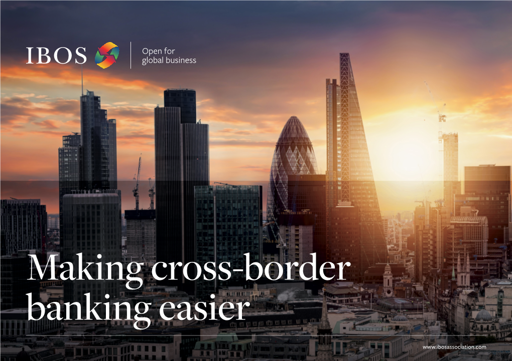 Making Cross-Border Banking Easier