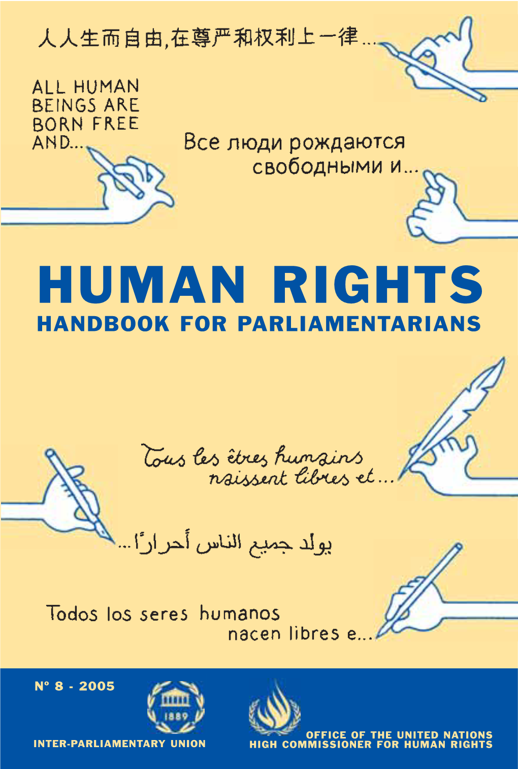 Human Rights Handbook for Parliamentarians