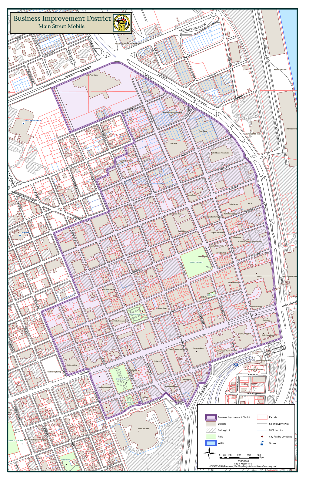 Business Improvement District Parcels V E